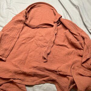 Baby Plum Colored Nursing Wrap - NWOT